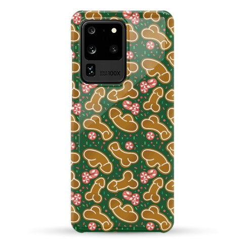 Gingerbread and Candy Cane Penises  Phone Case