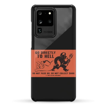 Go Directly To Hell Phone Case