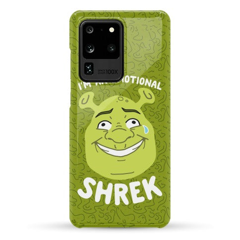 I'm an Emotional Shrek Phone Case