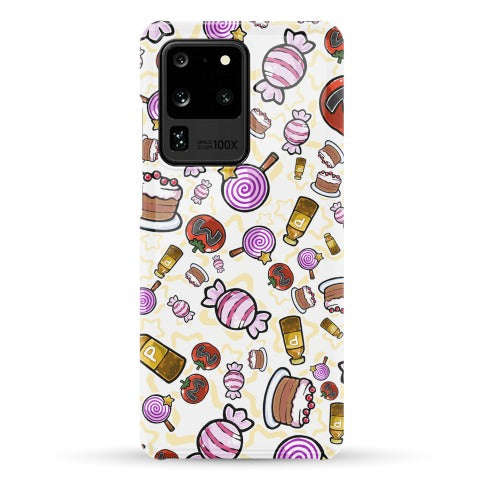 Kirby Munchies Pattern Phone Case