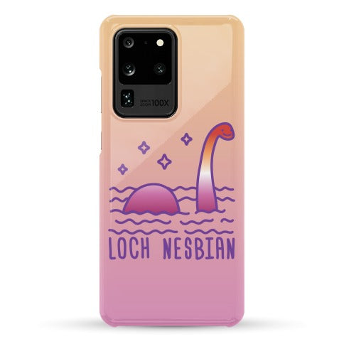 Loch Nesbian Lesbian Nessie Phone Case