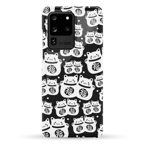 Lucky Cat Pattern Phone Case