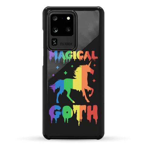 Magical Goth Unicorn Phone Case