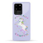 Magically Chaotic Unicorn Phone Case