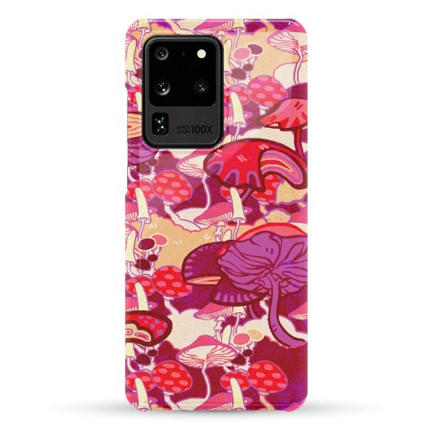 Mushroom Pattern Phone Case