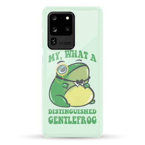 My, What A Distinguished Gentlefrog Phone Case