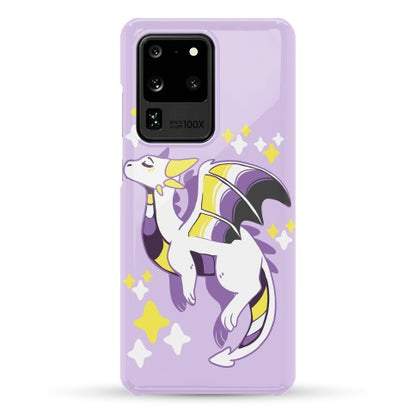 Non-Binary Pride Dragon Phone Case