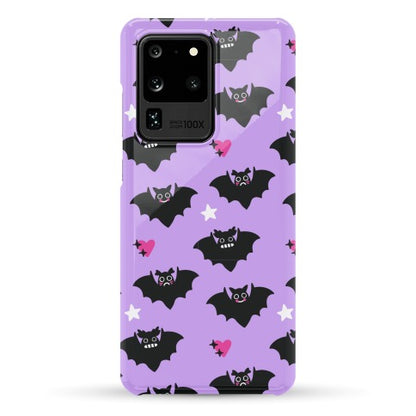 Pastel Goth Bats Pattern Phone Case