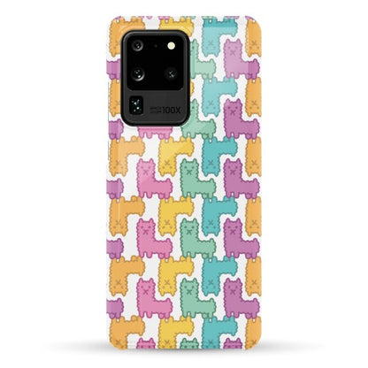 Pastel Llama Pattern Phone Case