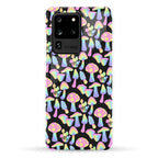 Pastel Rainbow Mushrooms Pattern Phone Case