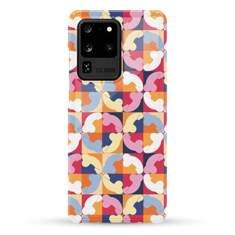 Penis Tile Pattern Phone Case