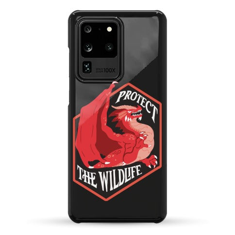 Protect The Wildlife Red Dragon Phone Case