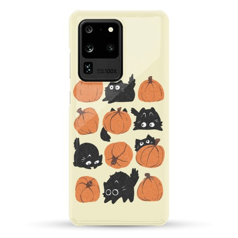 Pumpkin Cats Phone Case