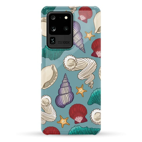 Seashell Pattern Phone Case