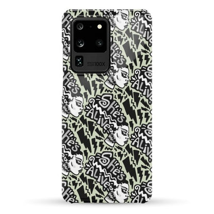 She's Alive Bride of Frankenstein Parody Phone Case