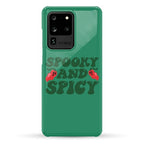 Spooky and Spicy Ghost Peppers Phone Case