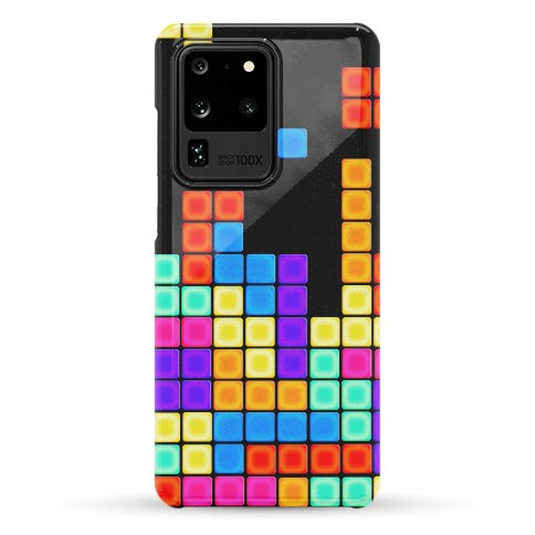 Tetris Pattern Phone Case
