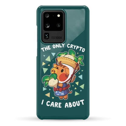 The Only Crypto I Care About Phone Case