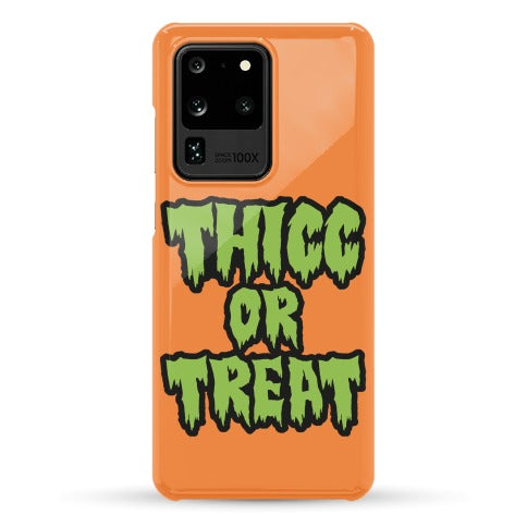 Thicc Or Treat Phone Case