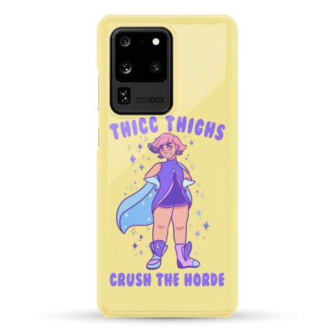 Thicc Thighs Crush The Horde Phone Case