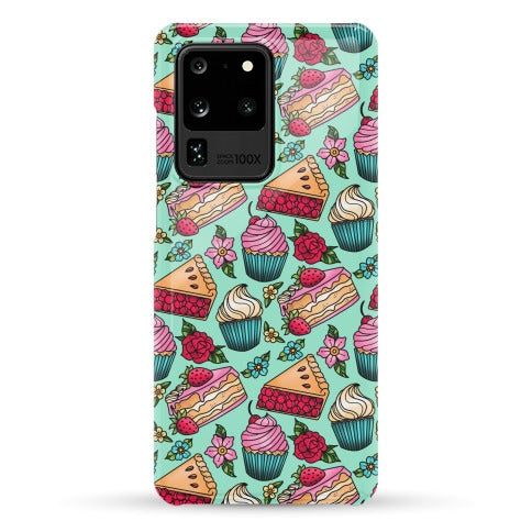 Traditional Tattoo Style Desserts Phone Case