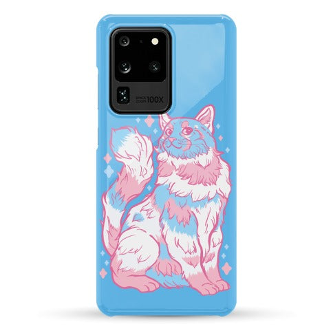 Transgender Pride Cat Phone Case
