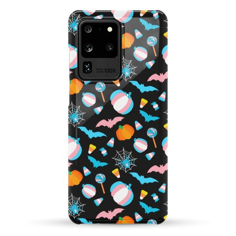 Transgender Pride Halloween Pattern Phone Case