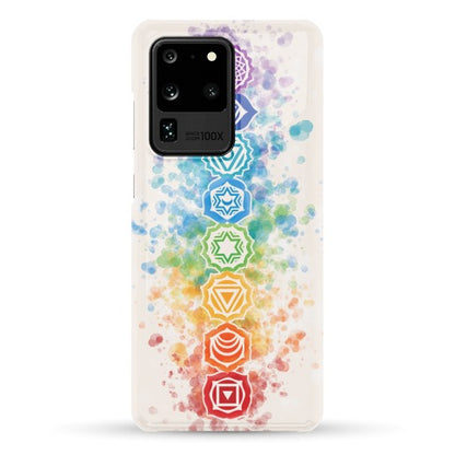 Watercolor Chakra Symbols Phone Case