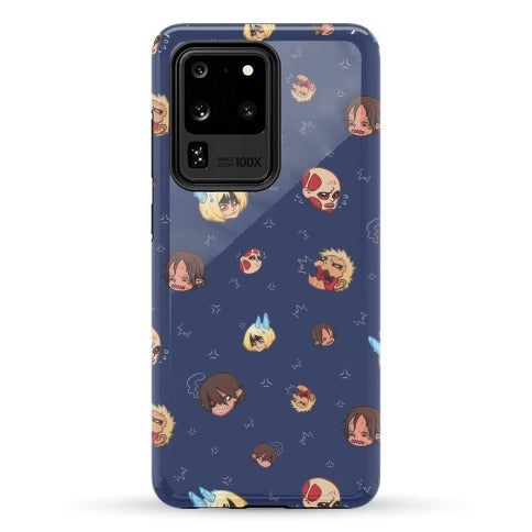 Attack on Titan Heads Phone Case