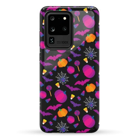 Bisexual Pride Halloween Pattern Phone Case