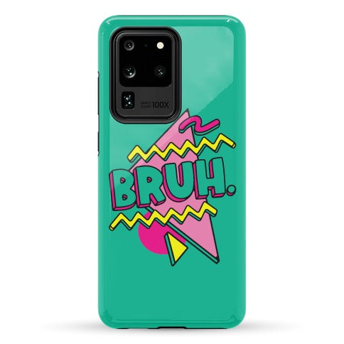 Bruh 90s Parody Phone Case