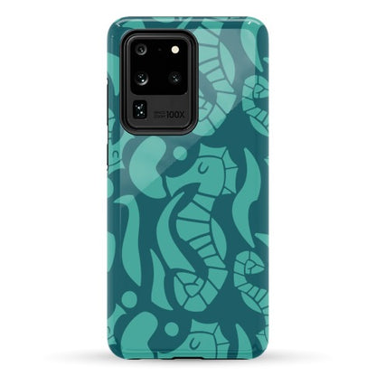 Bubbly Seahorse Phone Case