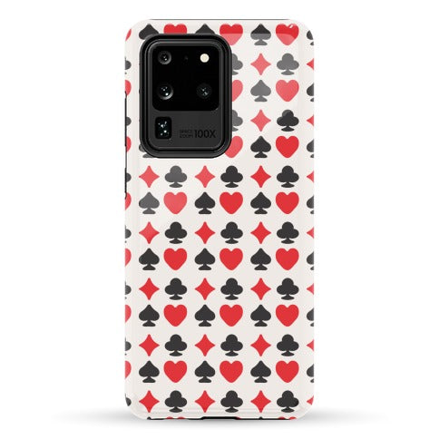 Card Deck Symbols Pattern Phone Case