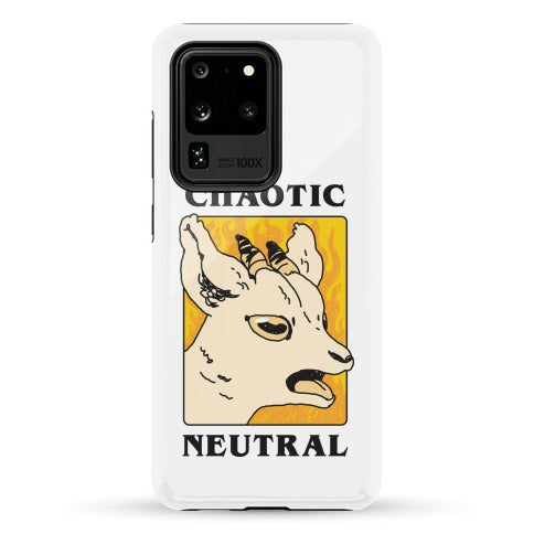 Chaotic Neutral Goat Phone Case