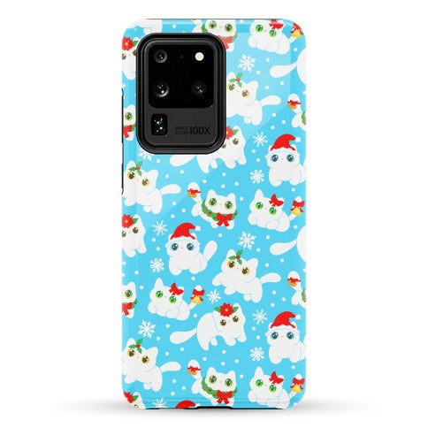 Christmas Cats Pattern Phone Case