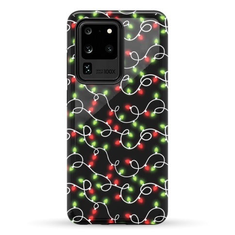 Christmas Lights Pattern Phone Case