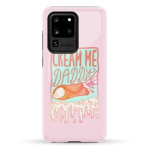 Cream Me Daddy Cannoli Phone Case