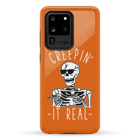 Creepin' It Real Skeleton  Phone Case