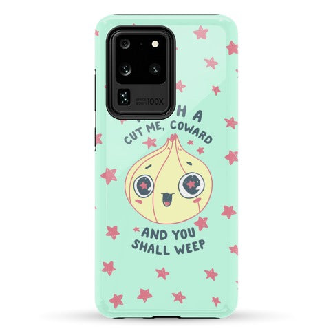 Cut Me Coward (Onion) Phone Case