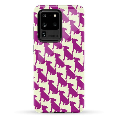 Dogtooth Pattern Phone Case