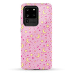 Dreamy Pastel Moon And Stars Phone Case