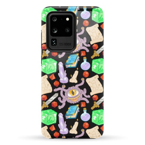 Dungeons and Dragons Hidden Peen Pattern Phone Case