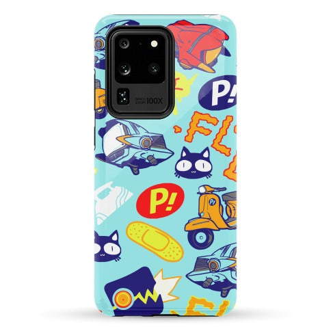 FLCL Anime Pattern Phone Case