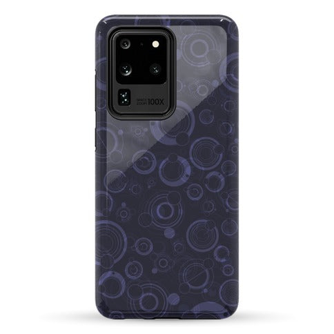 Gallifreyan Text Pattern Phone Case