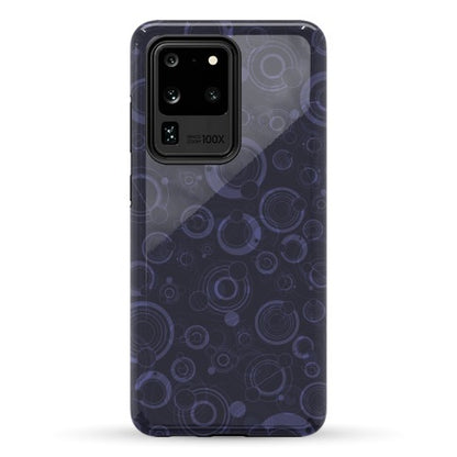 Gallifreyan Text Pattern Phone Case