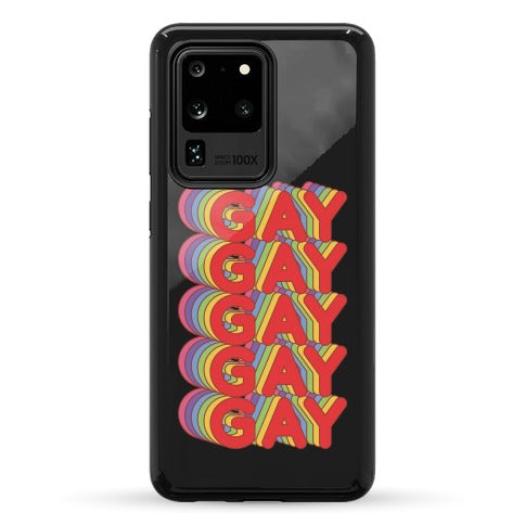 Gay Retro Rainbow Phone Case