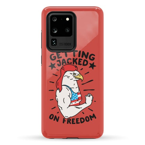 Getting Jacked On Freedom Phone Case