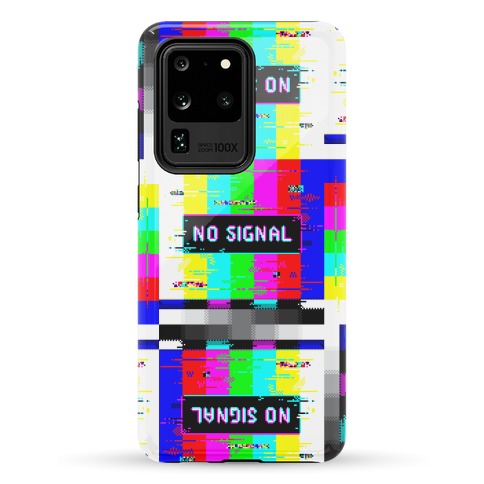 Glitchy No Signal Bars Phone Case