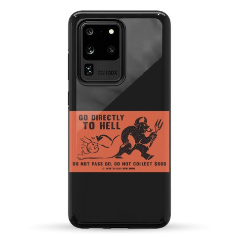 Go Directly To Hell Phone Case