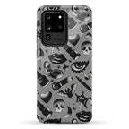 Goth Makeup Pattern Phone Case